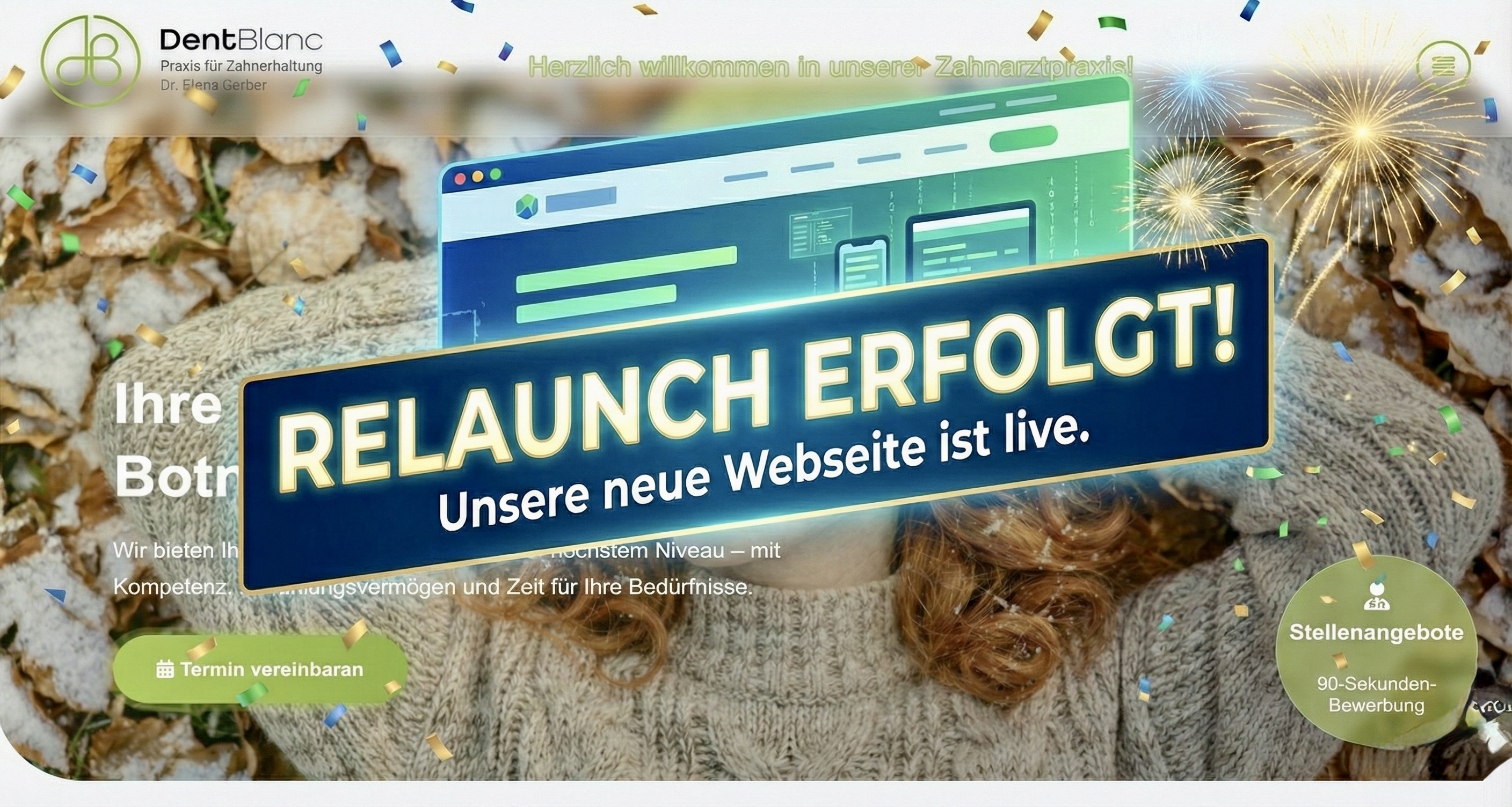 Unsere neue Praxis-Homepage ist online!